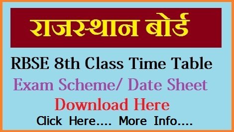 DIET 8th Time Table 2022 - DIET Bikaner VIII Time Table 2022 Download